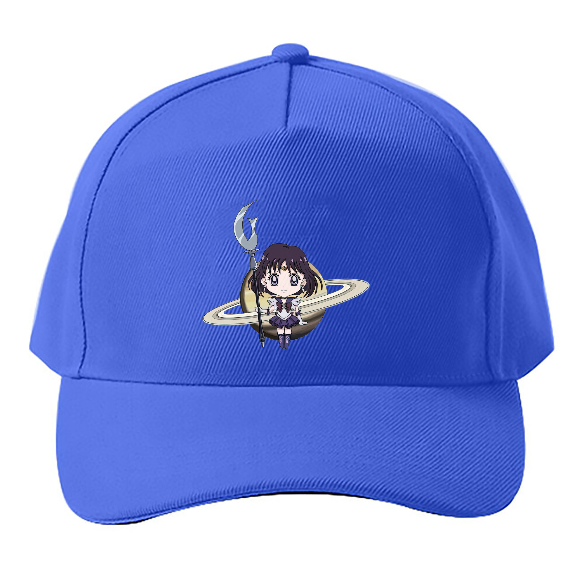 （画像用） 美少女戦士セーラームーン 土萠ほたる Sailor Moon Tomoe Hotaru （セーラーサターン；Sailor Saturn） ベースボールキャップ 綿100％ 男女兼用 帽子 スポーツ